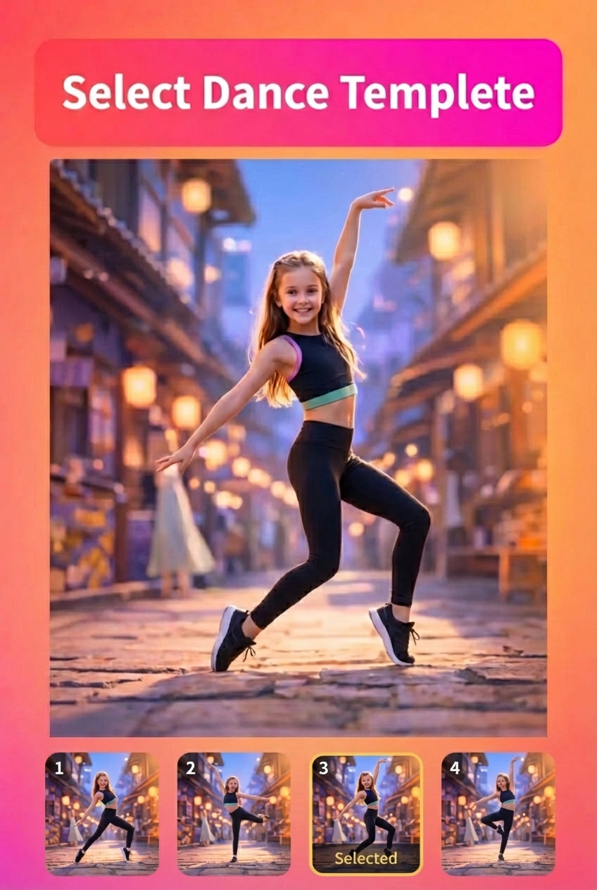 Choose a Dance Template or Reference