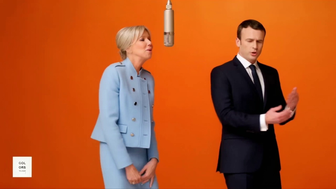 Light blue and black suits