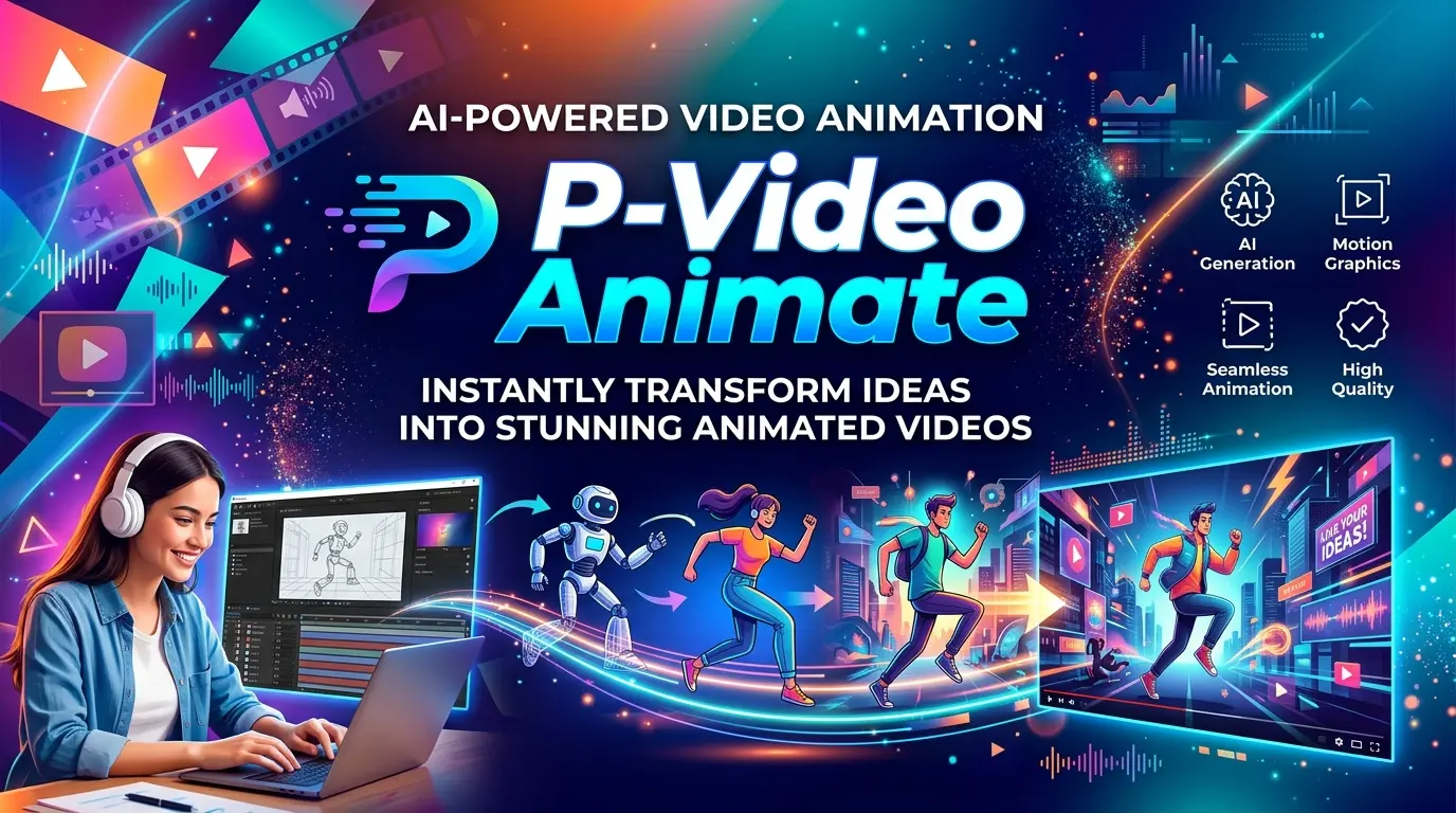 P-Video Animate Online | AI Motion Transfer Tool